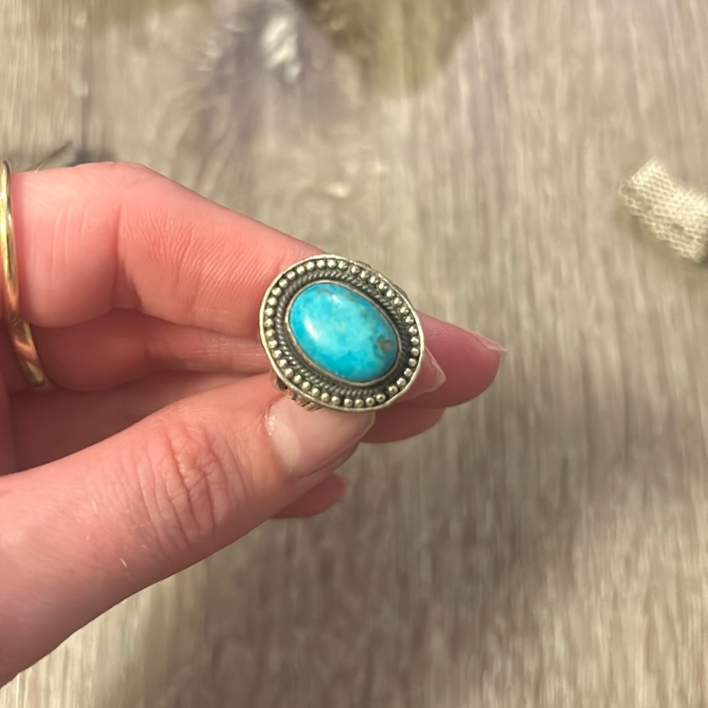 Sterling Silver Turquoise Ring